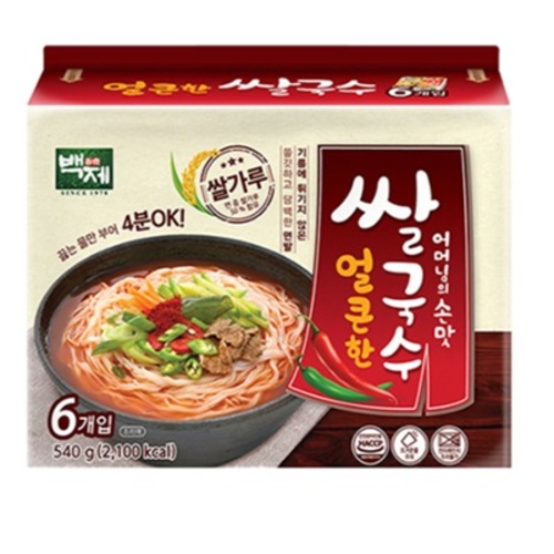 백제 얼큰한 쌀국수멀티팩(92g 6입).jpg
